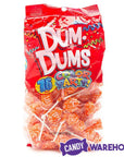 Dum Dums Orange Party Pops - Orange: 75-Piece Bag - Candy Warehouse