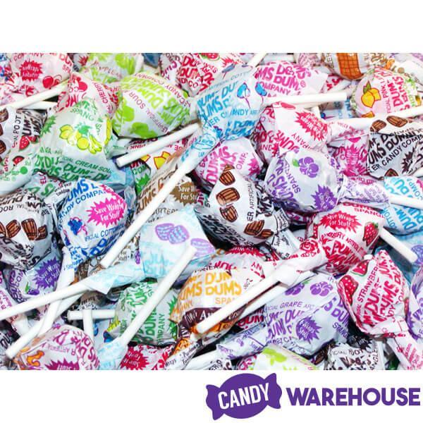 Dum Dums Original Pops Ball Lollipops: 300-Piece Bag - Candy Warehouse