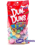 Dum Dums Rainbow Party Pops - Assorted Flavors: 75-Piece Bag - Candy Warehouse