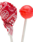 Dum Dums Red Party Pops - Strawberry: 5LB Bag - Candy Warehouse