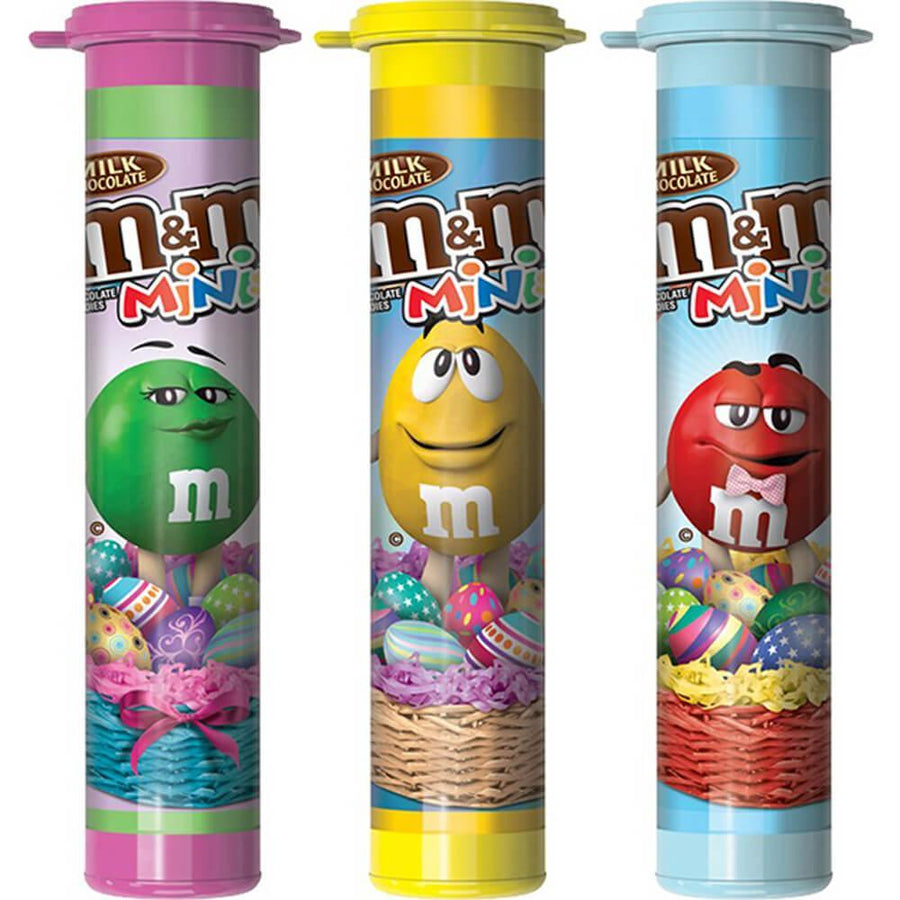 M&M Minis Easter Tube, Candy Coated Chocolate