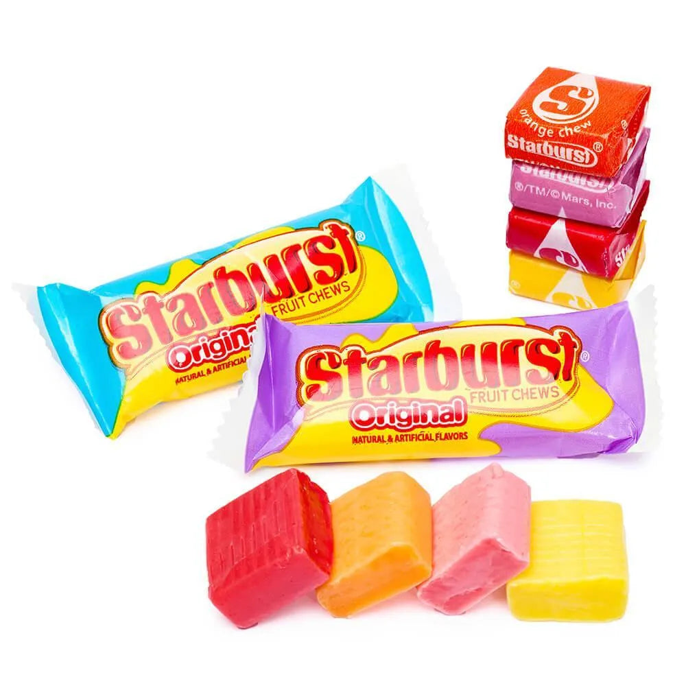 Easter Starburst Fruit Chews Candy Fun Size Packs: 30-Piece Bag - Candy Warehouse