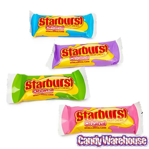 Easter Starburst Fruit Chews Candy Fun Size Packs: 30-Piece Bag - Candy Warehouse