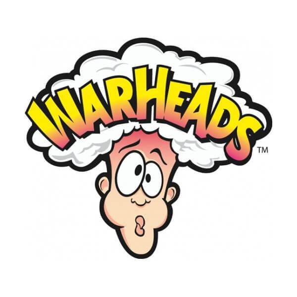 Easter Warheads Sour Jelly Beans Candy Tubes: 24-Piece Display - Candy Warehouse