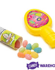 Easter Warheads Sour Jelly Beans Candy Tubes: 24-Piece Display