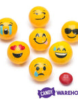 Eatmoji Emoji Gumballs Refill Gum for Gumball Machine: 1LB Box - Candy Warehouse