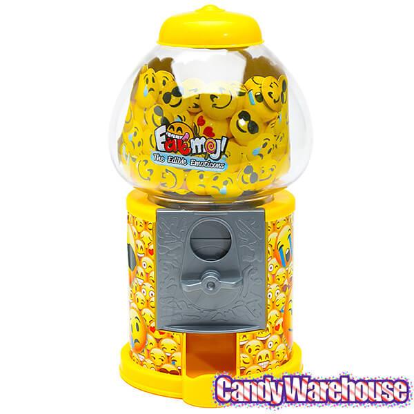 Eatmoji Gumball Machine with Emoji Gumballs - Candy Warehouse