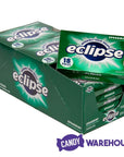 Eclipse Sugar Free Tab Gum Packs - Spearmint: 8-Piece Box