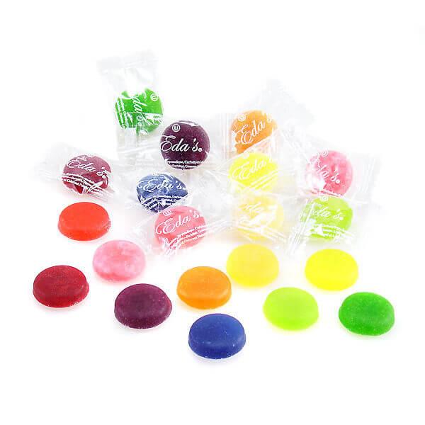 Eda's Sugar Free Hard Candy Drops - Fruit Assortment: 2LB Bag - Candy Warehouse