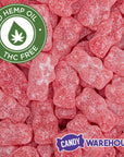 Eddy Edibles Hot Cinnamon CBD Gummies THC Free 100mg: 10 Gummy Bears