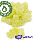 Eddy Edibles Sour Mojito CBD Gummies THC Free 600mg: 30 Gummy Bears - Candy Warehouse