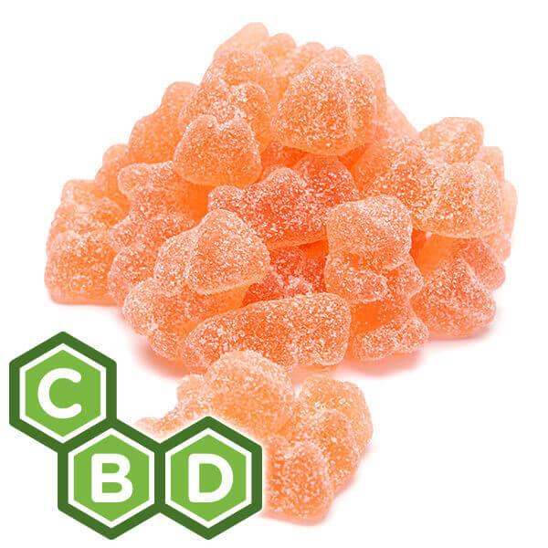 Eddy Edibles Sour Prosecco Wine CBD Gummies THC Free 200mg: 10 Gummy Bears - Candy Warehouse