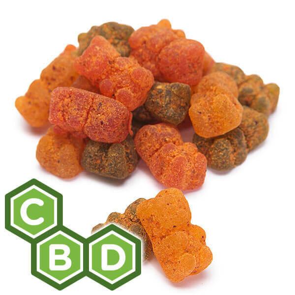 Eddy Edibles Tamarindo CBD Gummies THC Free 100mg: 10 Gummy Bears - Candy Warehouse