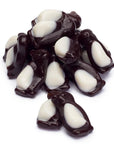 Efrutti Black & White Gummy Penguins Candy: 1KG Bag - Candy Warehouse