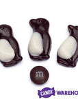 Efrutti Black & White Gummy Penguins Candy: 1KG Bag - Candy Warehouse