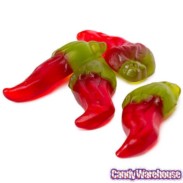 Efrutti Gummy Jalapeno Peppers Candy: 1KG Bag - Candy Warehouse