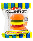 Efrutti Gummy Mini Burgers Candy: 60-Piece Box - Candy Warehouse