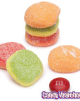 Efrutti Gummy Mini Cheese Burgers Candy - Sour: 60-Piece Box - Candy Warehouse