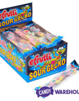 Efrutti Sour Gummy Geckos Candy: 40-Piece Box - Candy Warehouse