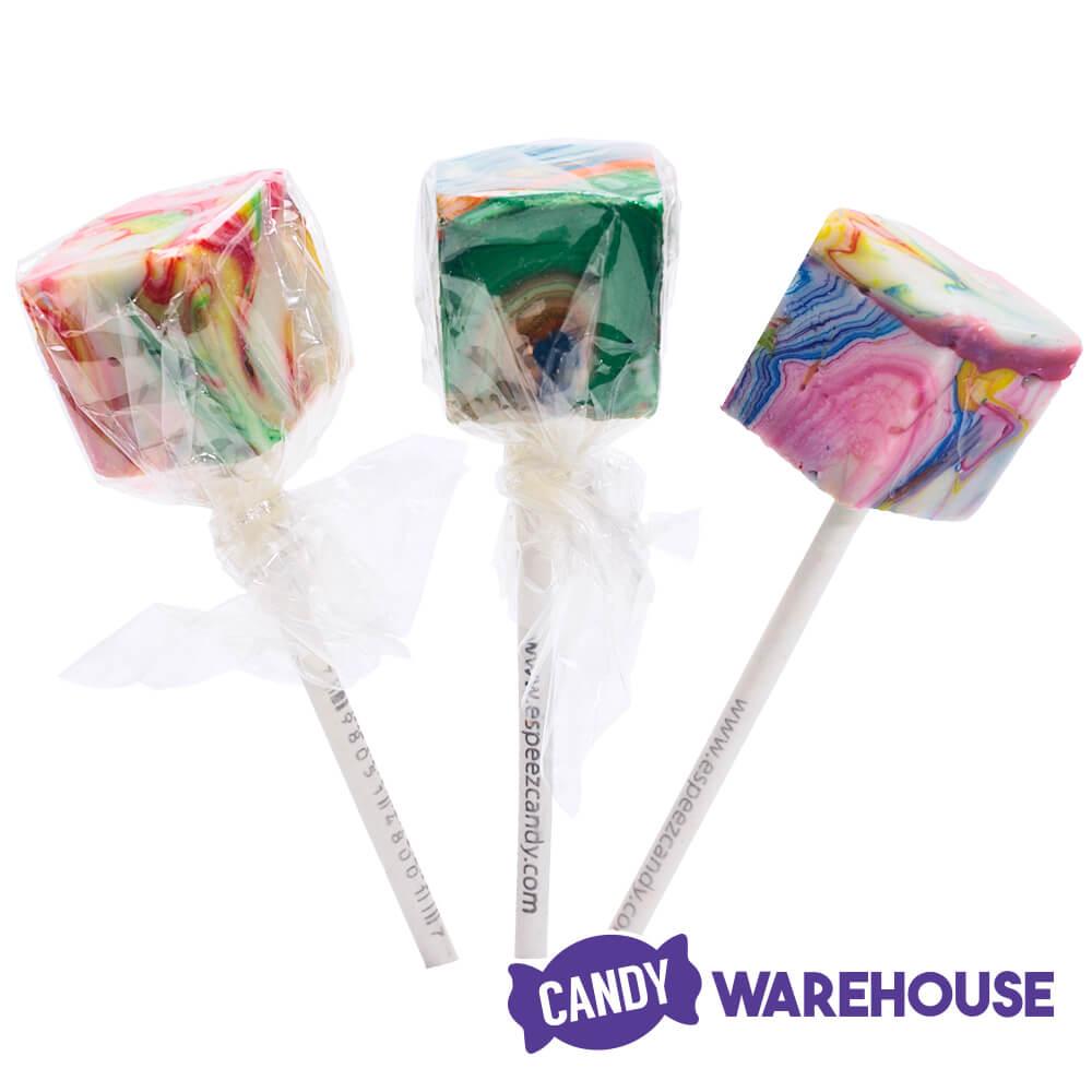 Espeez Cube Pop - Tie Dye: 100-Piece Tub - Candy Warehouse