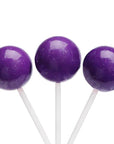 Espeez Paintball Pops Giant Jawbreaker Suckers - Purple: 12-Piece Bag