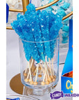 Espeez Rock Candy Crystal Sticks - Blue: 36-Piece Tub - Candy Warehouse