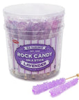 Espeez Rock Candy Crystal Sticks - Lavender: 36-Piece Tub