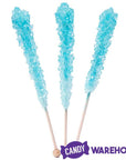 Espeez Rock Candy Crystal Sticks - Light Blue: 36-Piece Tub - Candy Warehouse