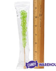 Espeez Rock Candy Crystal Sticks - Light Green: 36-Piece Tub - Candy Warehouse