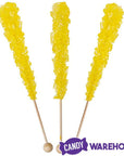 Espeez Rock Candy Crystal Sticks - Yellow: 36-Piece Tub