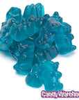 European Style Gummy Bears - Blue Raspberry: 2LB Bag - Candy Warehouse