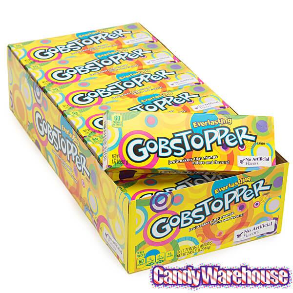 Everlasting Gobstopper Candy Packs: 24-piece Box – Candy Warehouse