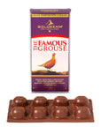 Famous Grouse Scotch Filled Chocolate Bar: 10-Piece Box