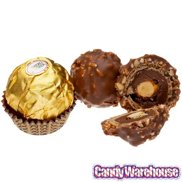 Ferrero Rocher Chocolate Balls: 24-Piece Box - Candy Warehouse