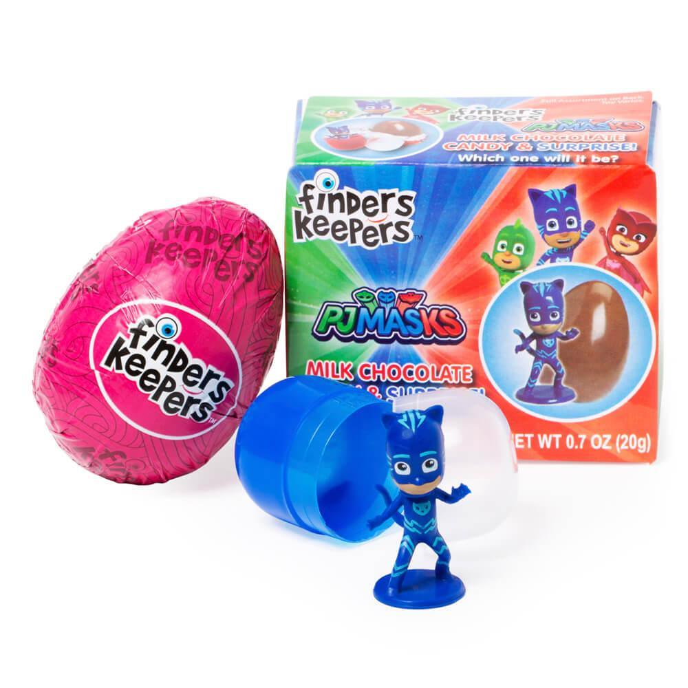 Finders Keepers PJ Masks Milk Chocolate Egg: 6-Piece Box - Candy Warehouse