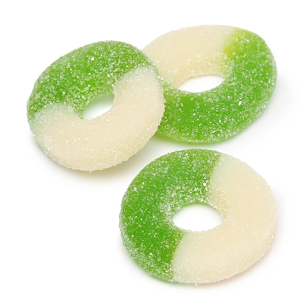 Fini Sour Watermelon Gummy Rings: 1KG Bag - Candy Warehouse