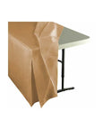 Fitted Table Cover For Standard 6-Foot Rectangular Table - Gold - Candy Warehouse