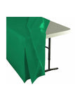 Fitted Table Cover For Standard 6-Foot Rectangular Table - Green - Candy Warehouse