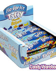 Fla-Vor-Ice Taffy Chewy Bites Candy Bags: 20-Piece Display