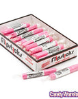 Flipsticks Nougat Taffy Candy - Strawberry: 48-Piece Caddy - Candy Warehouse