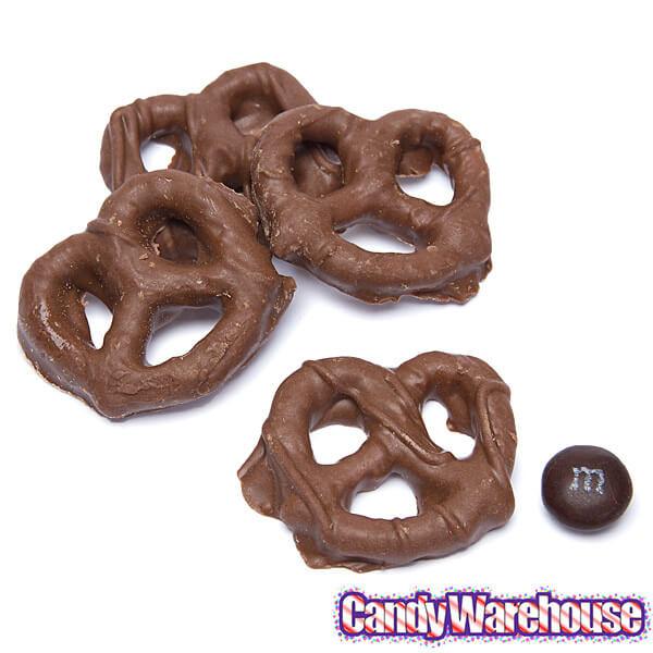 Flipz Milk Chocolate Mini Pretzels: 7.5-Ounce Bag - Candy Warehouse