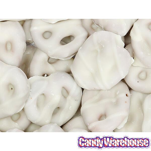 Flipz White Fudge Mini Pretzels: 7.5-Ounce Bag - Candy Warehouse