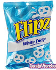 Flipz White Fudge Mini Pretzels: 7.5-Ounce Bag