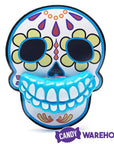 Flix Candy Day of the Dead Sweet Skull Lip Pops Candy Packs: 12-Piece Display - Candy Warehouse