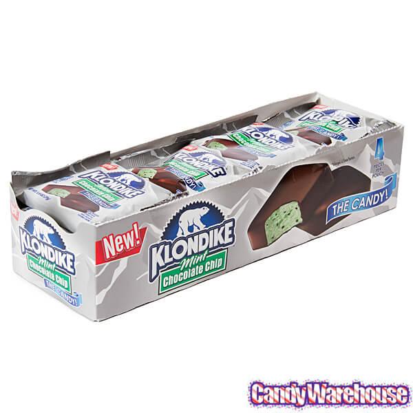 Flix Candy Klondike Mint Chocolate Chip Ice Cream Candy Packs: 16-Piece Box - Candy Warehouse