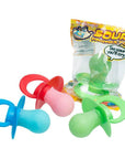 Flix Candy Sour Baby Pacifier Lollipops: 12-Piece Box - Candy Warehouse