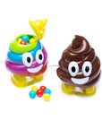 Flix Candy Wind-up Poop Emoji Candy Dispensers: 6-Piece Display