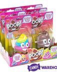 Flix Candy Wind-up Poop Emoji Candy Dispensers: 6-Piece Display