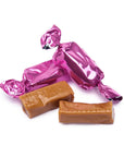 Foiled Caramel Candy - Hot Pink: 180-Piece Bag - Candy Warehouse