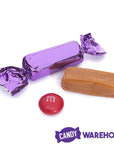 Foiled Caramel Candy - Lavender: 180-Piece Bag - Candy Warehouse